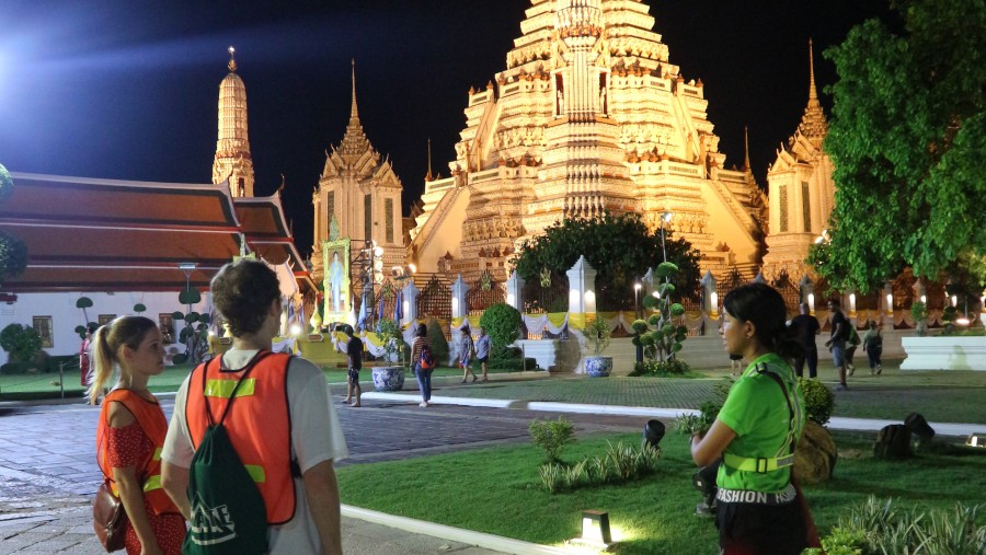 Wat Arun at night, Bangkok, Thailand