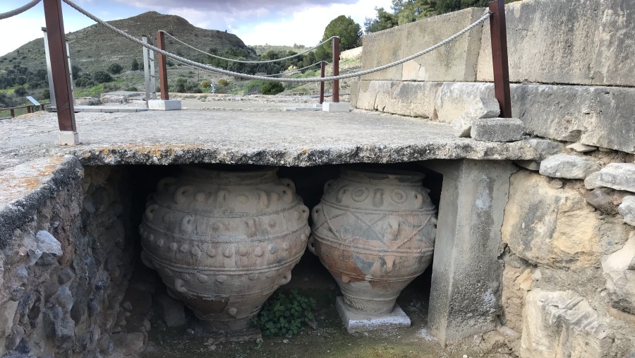 1700 B.C. Wine Vats