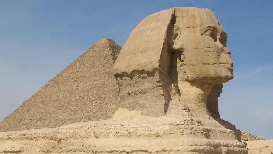 Admire the Sphinx