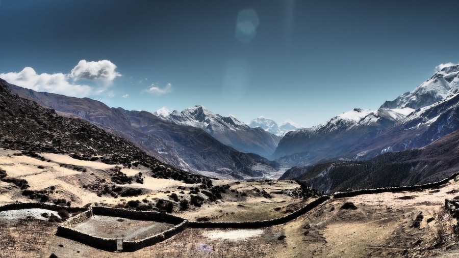 View from Ghorepani, Nepal