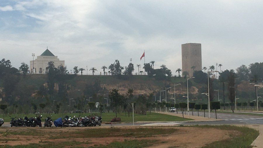 Hassan and the mausoleum