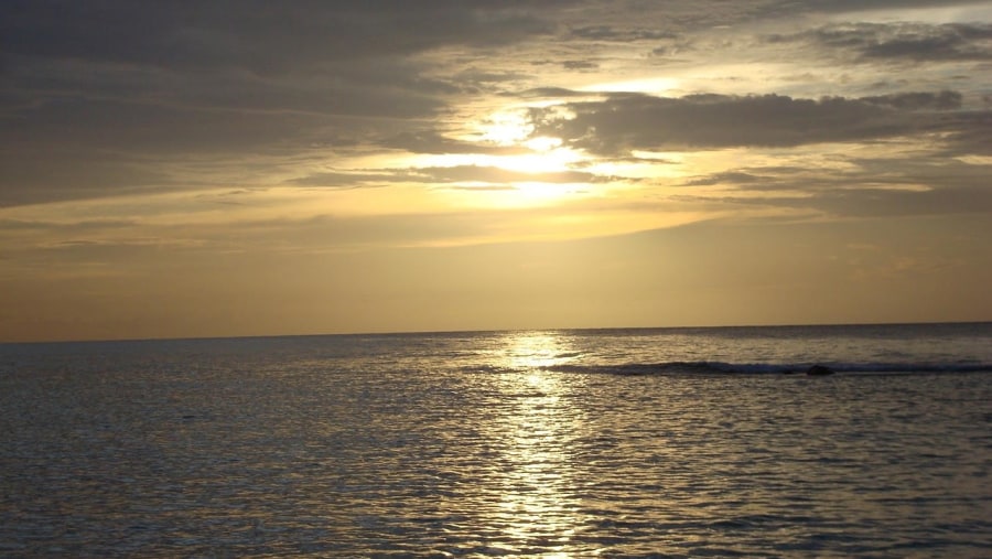 Jamaica Beach Sunset