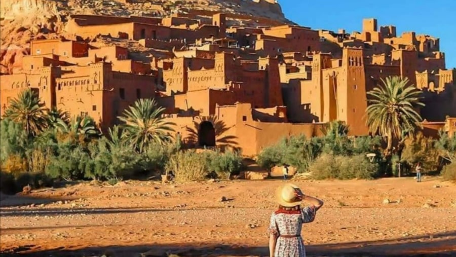 The fortified village of Ait Benhaddou