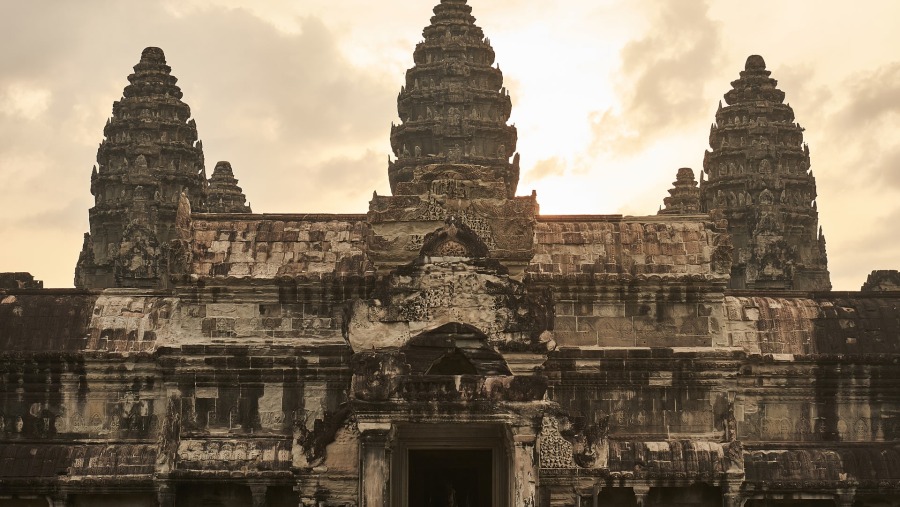 Angkor Wat In Siem Reap, Cambodia