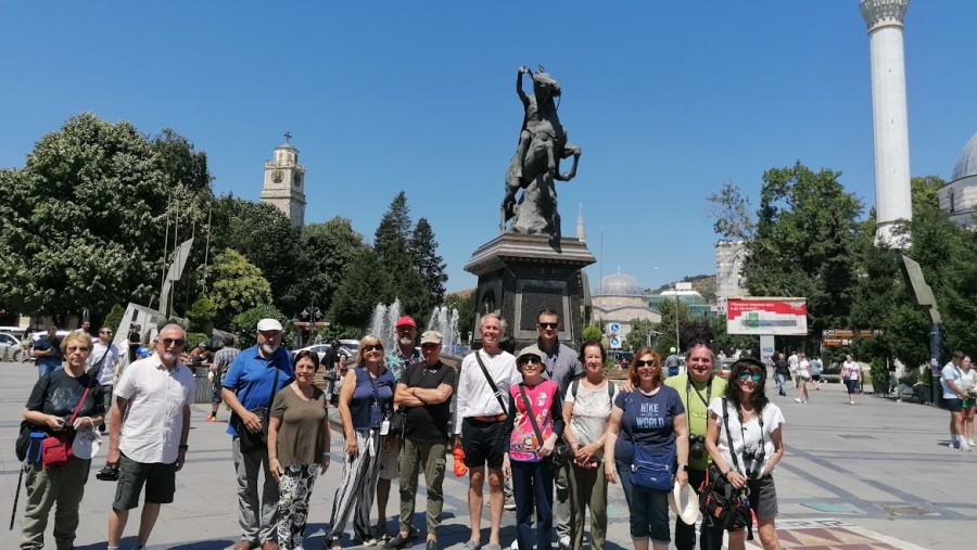 Travellers in Macedonia