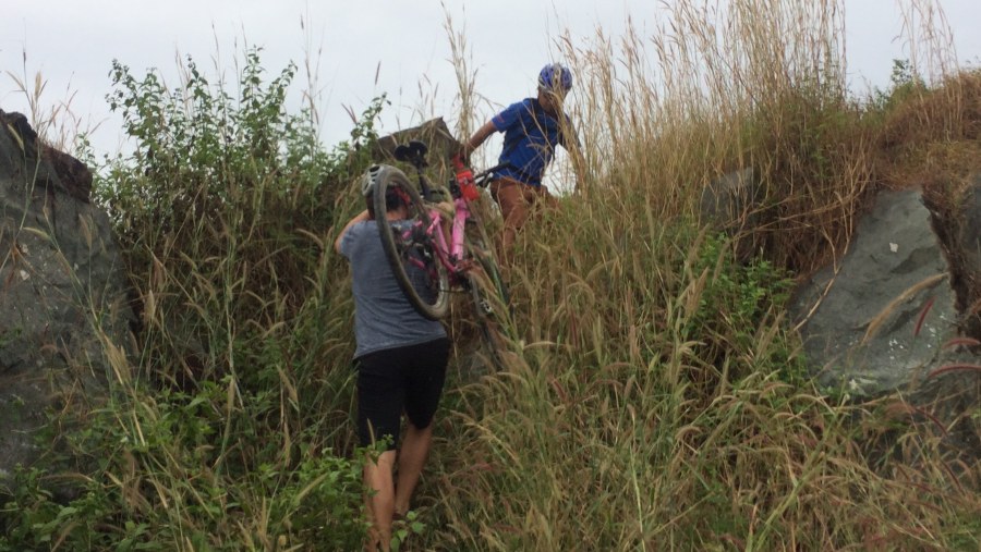 climb with bikes