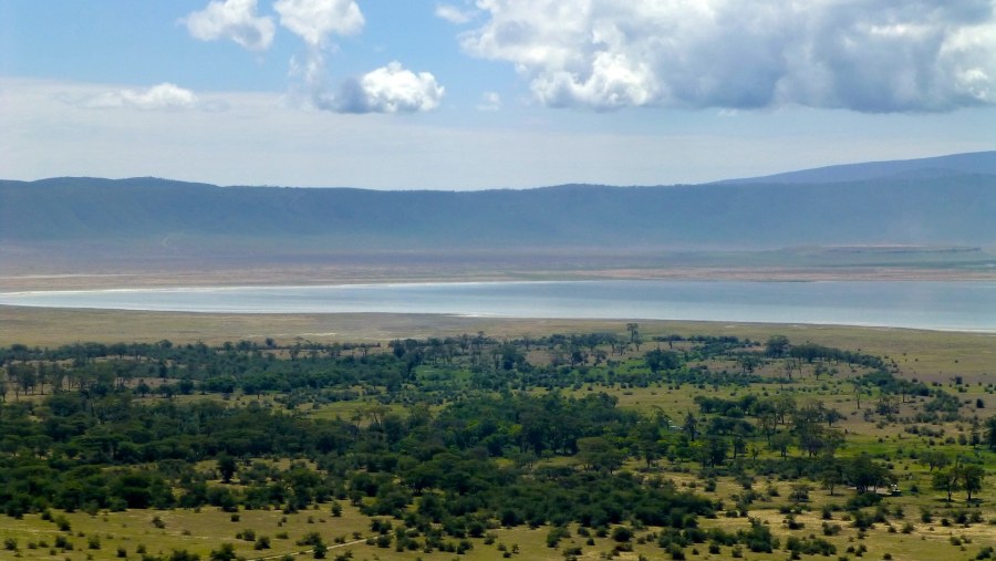 The vast expanse of Ngorongoro Crater