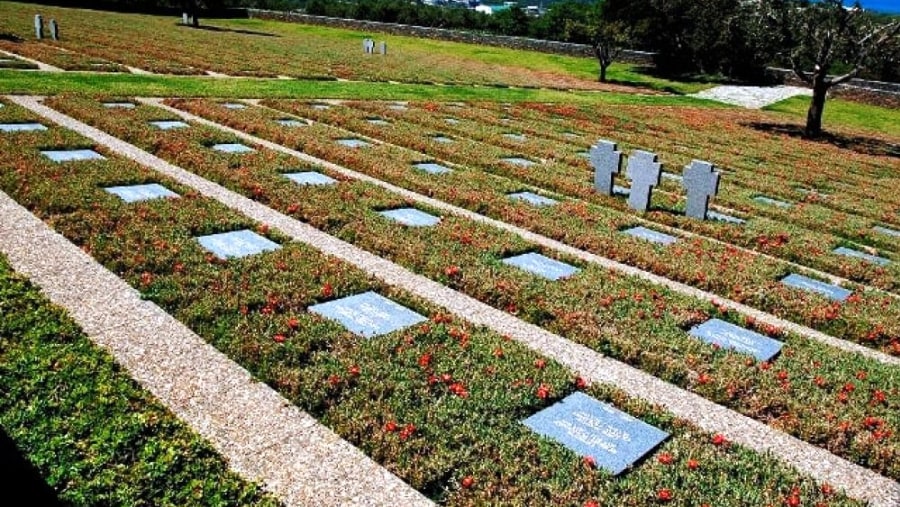 Tour the Second World War Cemetery in Chania, Crete, Greece