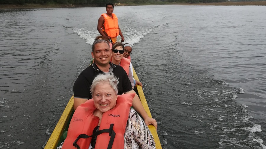 Boat Ride in Emberá Village