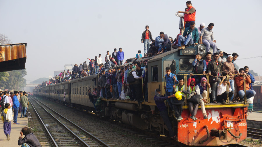 Crowded Train