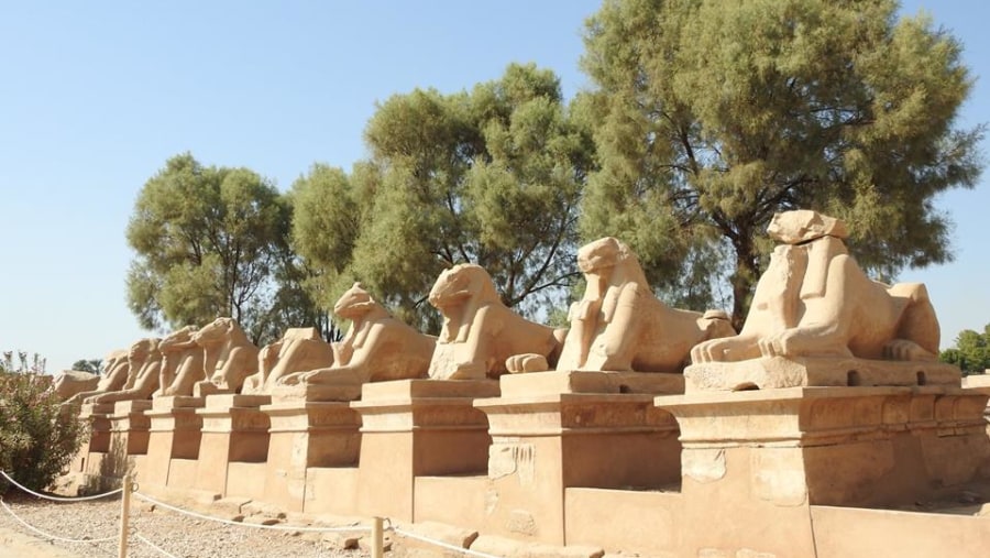 Make your way to the Karnak Temple in Luxor