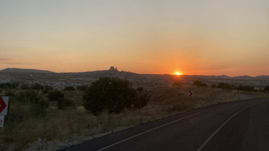 Cappadocia sunset