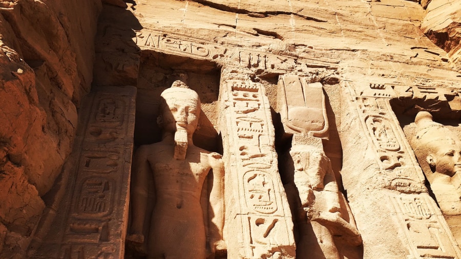 Abu Simbel Temple In Egypt