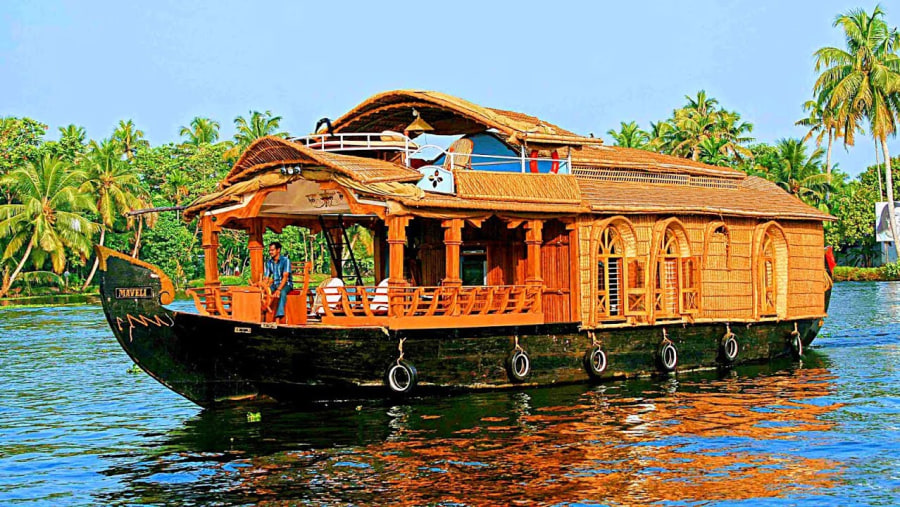 Houseboat in Kerala