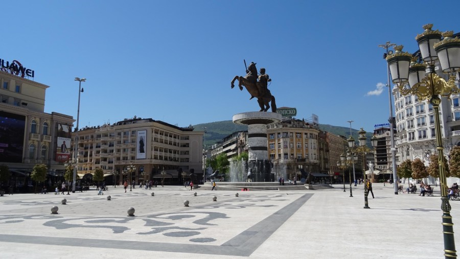 Skopje City view