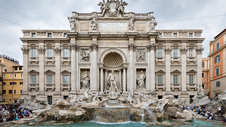 Revel in the beauty of Trevi's Fountain