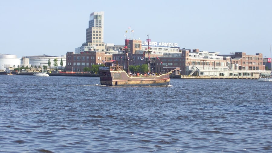 Sailing In Baltimore In Maryland