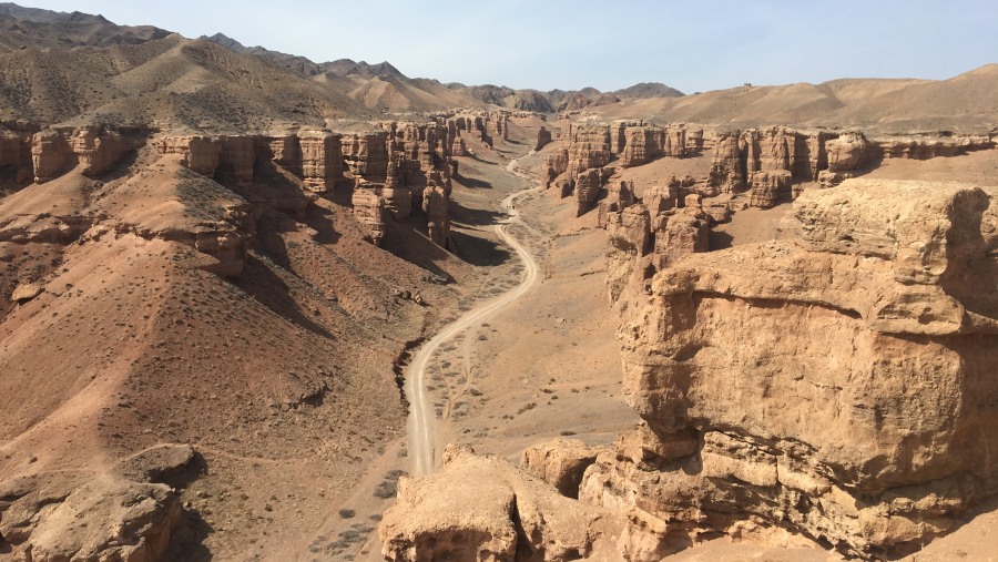 View of the canyon