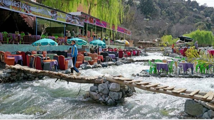 Restaurants near the Ourika River