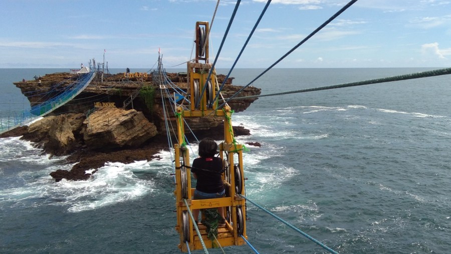 Ropeway Ride To Pantai Timang