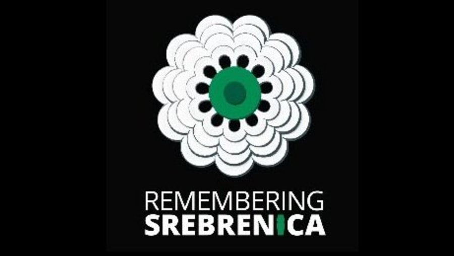 Remembering Srebrenica Logo