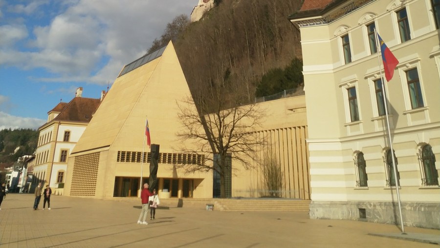 Liechtenstein Parliament Architecture