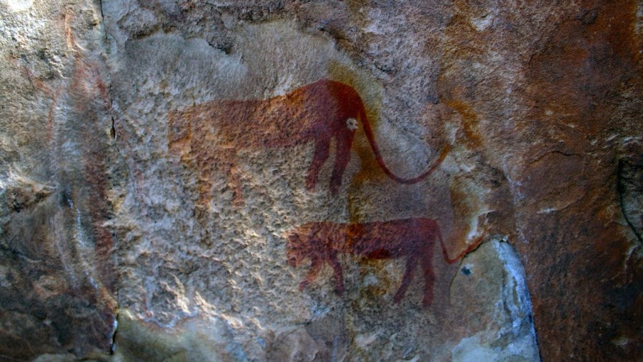 Bushmen Rock Paintings Site, South Africa