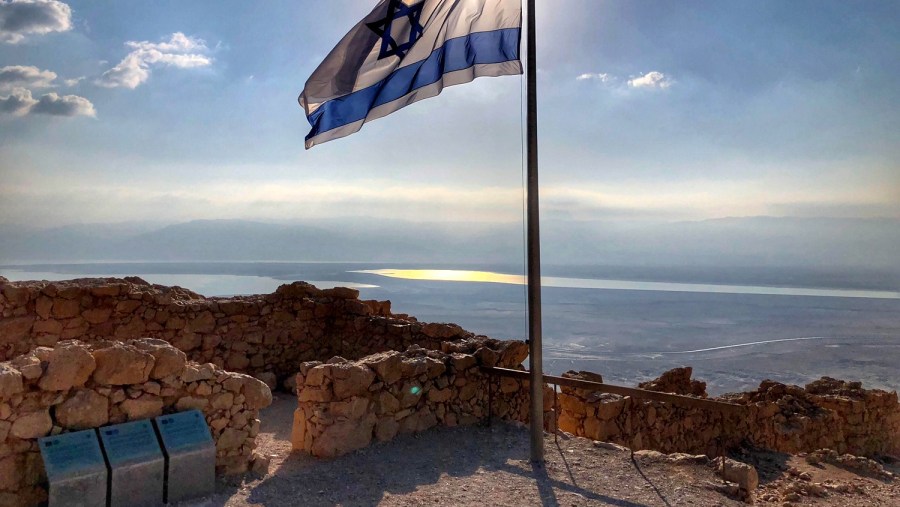 Panorama at Masada