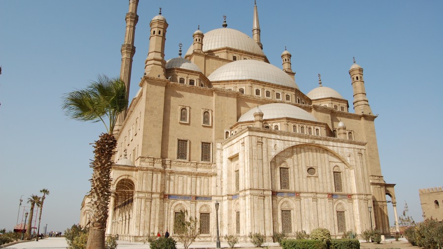 Mosque of Muhammad Ali In Cairo, Egypt