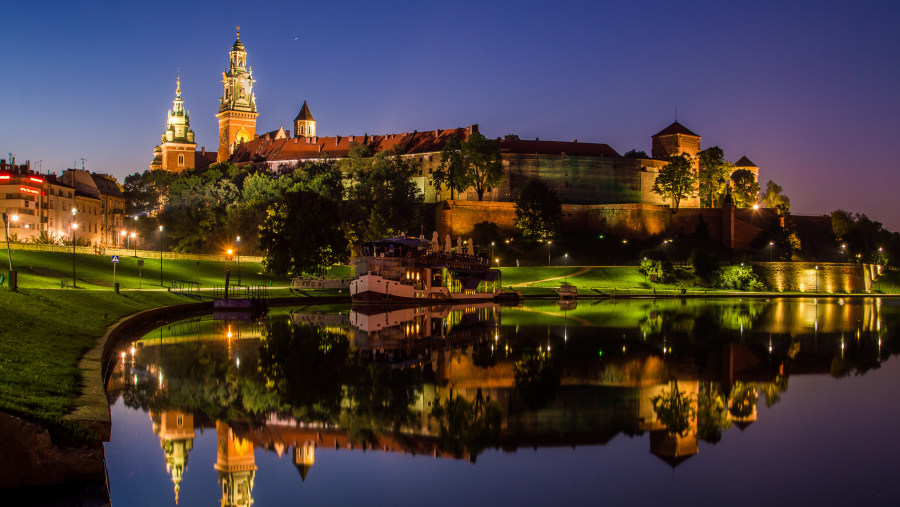 Krakow At Night