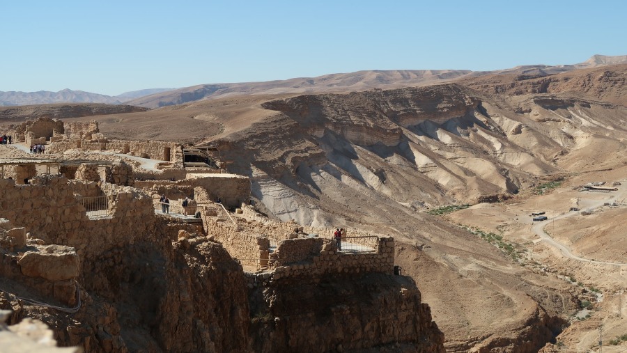 Palace of Herod, Masada National Park, Israel