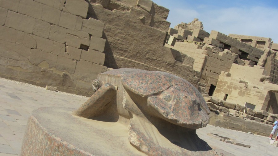 Karnak Temple - scarab