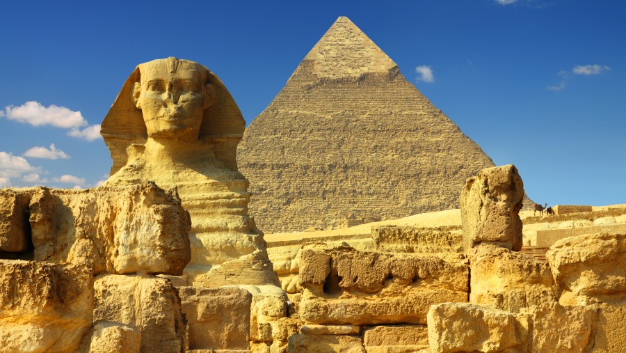 Giza Pyramids & the Sphinx In Egypt