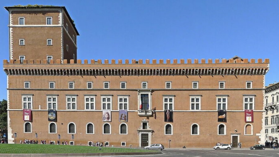 Behold the Famous Mussolini's Balcony