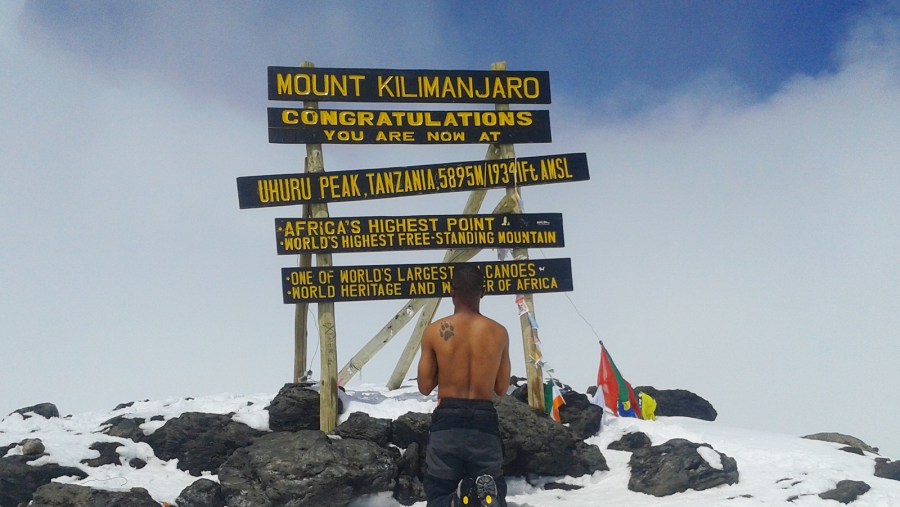 Uhuru Peak of Kilimanjaro