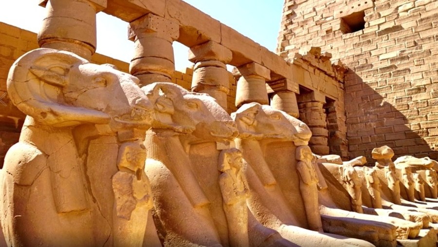The Karnak Temple in Luxor