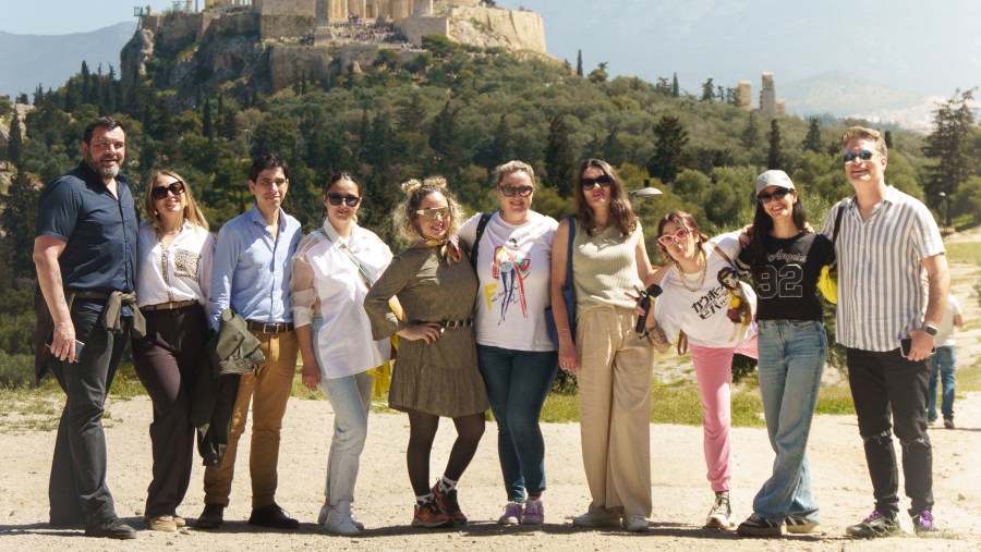 Travellers Group in Athens