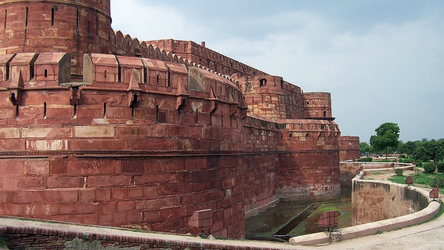 Agra Fort In India