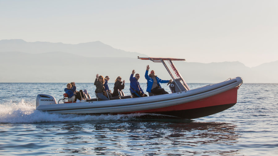 Enjoy the Speedboat ride