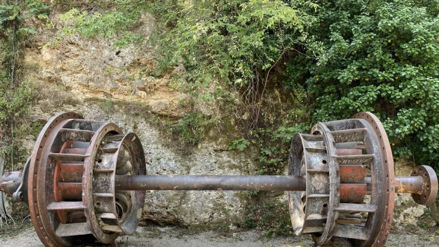 ruins of HE plant