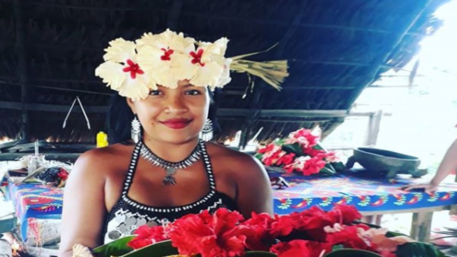 Woman from the Embera Village