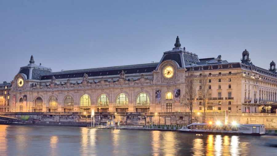 The Orsay museum by night