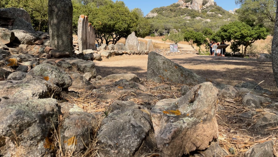 nuragic grave & medieval castle