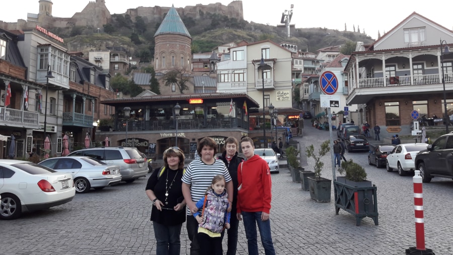 Tbilisi's old town district