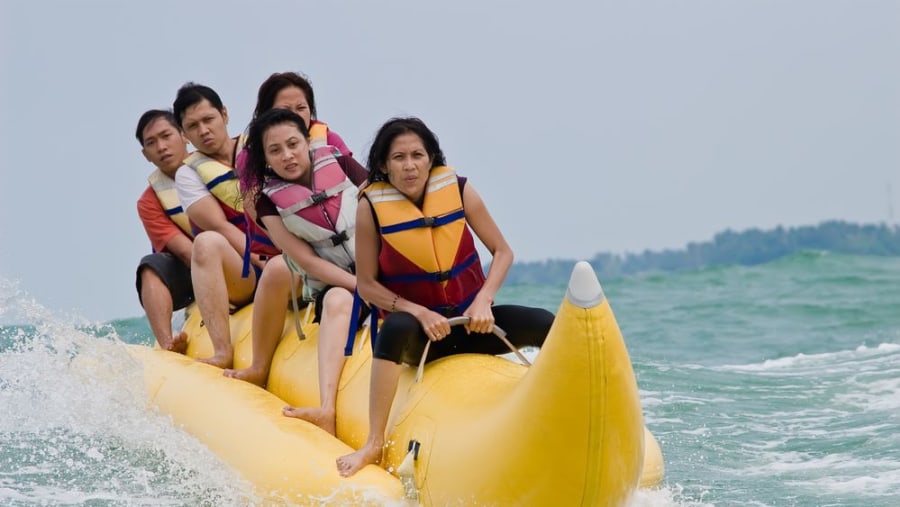 Thrill With A Banana Boat