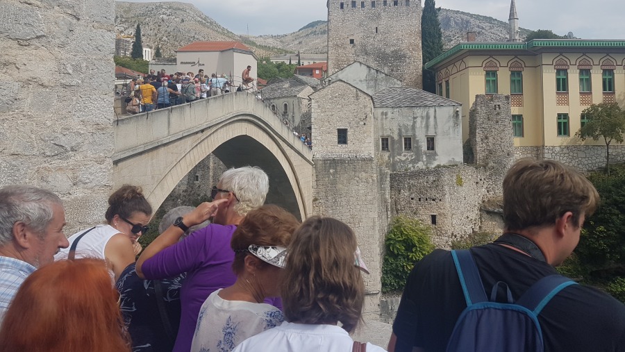 Visit the Mostar Bridge