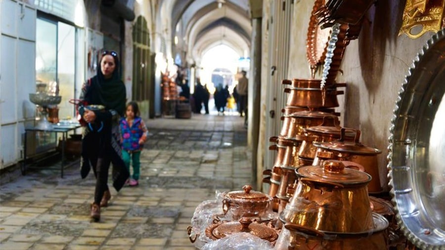 Isfahan traditional bazaar  