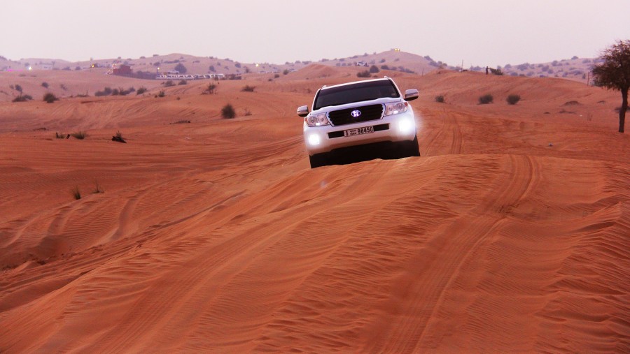 Dune Bashing in Dubai