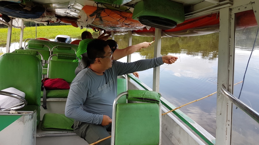 Fishing At Solimões River, Brazil