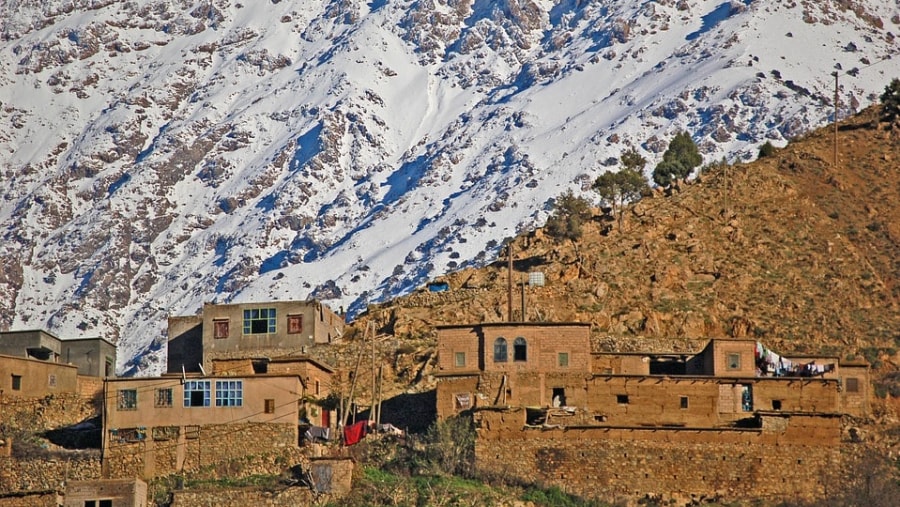 Berber Village In Morocco